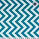 Moda Baumwollstoff Half Moon Modern - Zig Zags Aqua Moda Baumwollstoff Half Moon Modern - Zig Zags Aqua